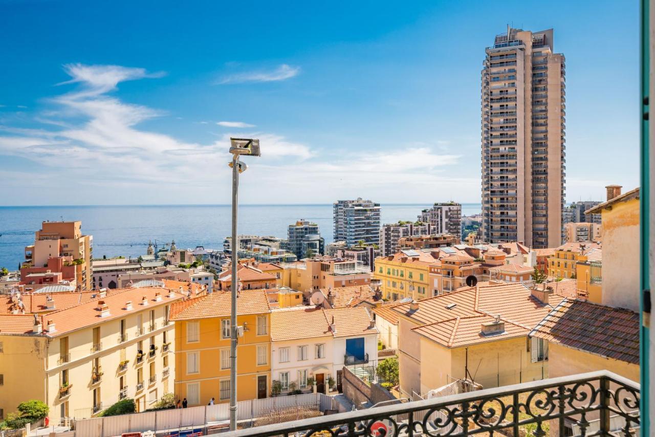 Frontiere De Monaco - Balconnet Vue Mer - Ba ボーソレイユ エクステリア 写真