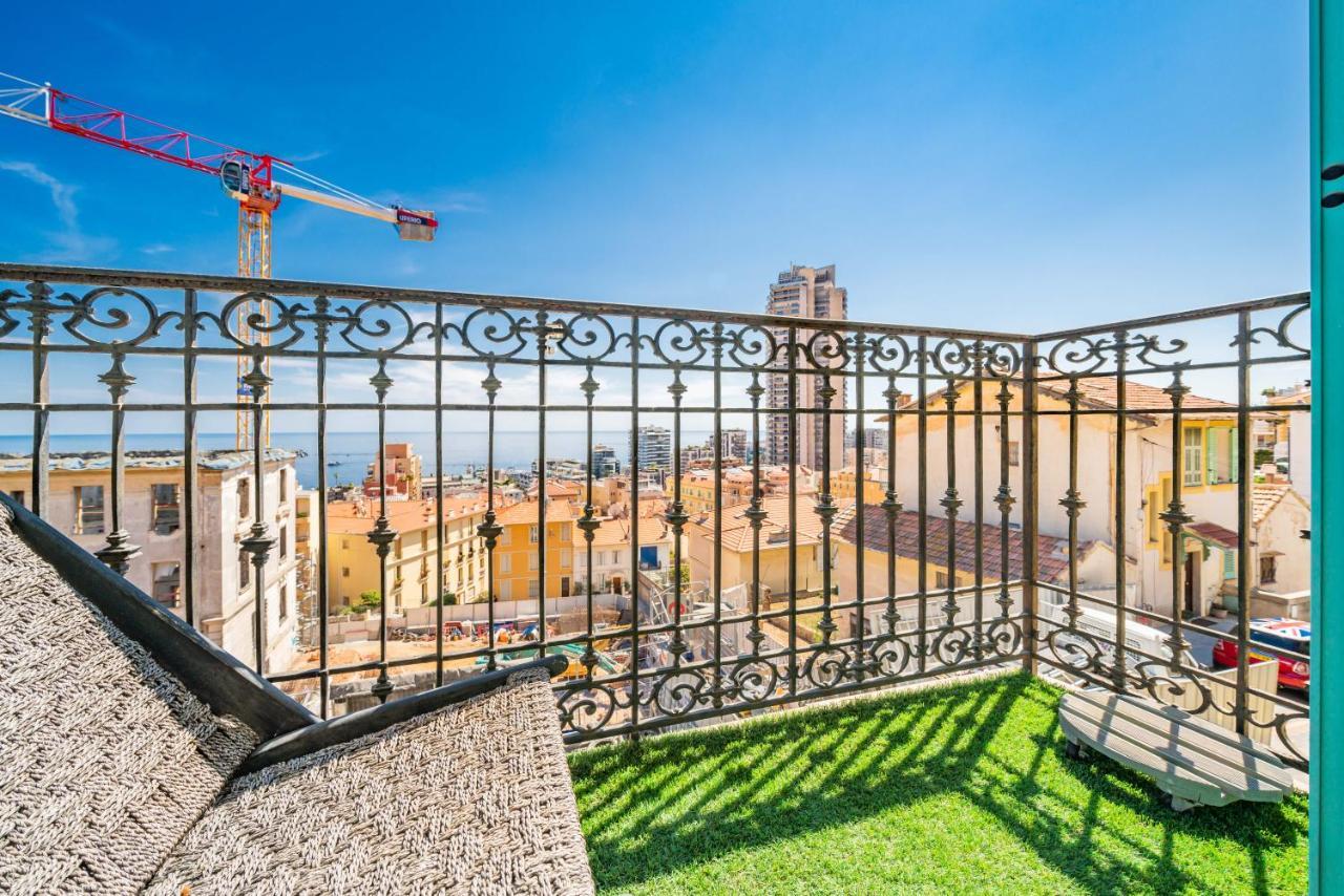 Frontiere De Monaco - Balconnet Vue Mer - Ba ボーソレイユ エクステリア 写真